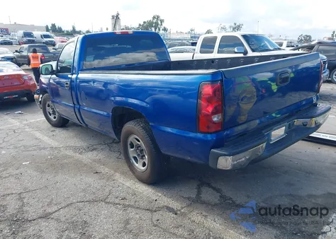 2003 Chevrolet Silverado 1500 Work Truck из США, поврежденный, VIN 1GCEC14X83Z326221